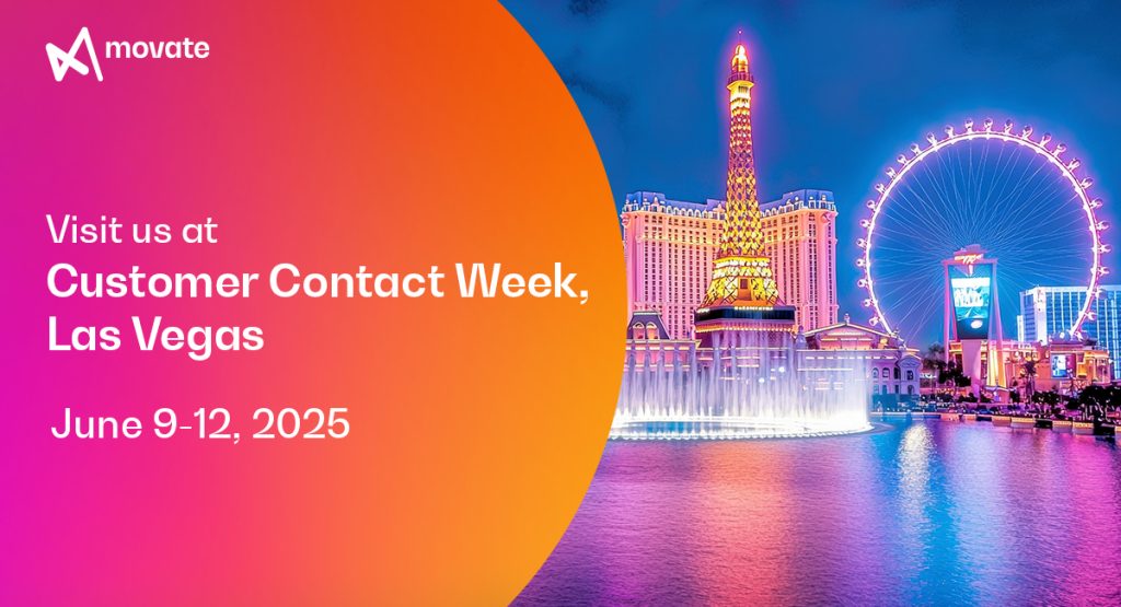 Ride the W(AI)VE™ of CX Innovation with Movate at #CCWVegas 