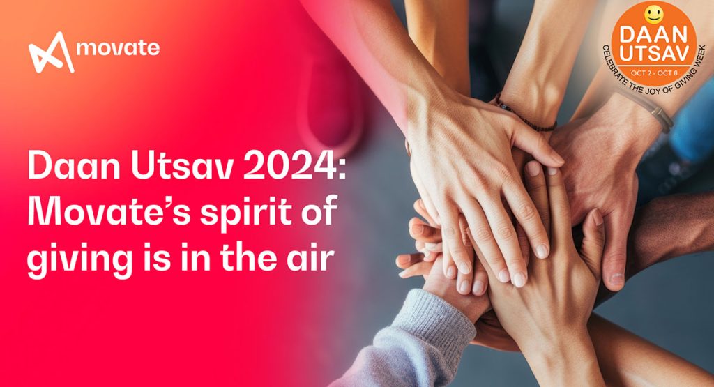 Daan Utsav 2024: Movate’s spirit of giving is in the air