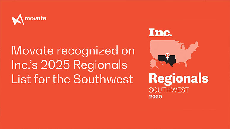 "Movate’s rapid business growth recognized in Inc. Regionals 2025 Southwest rankings"