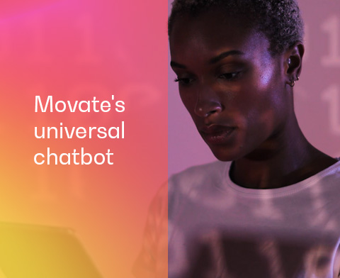 Movate’s universal chatbot – Effortless support via AI-powered automated solution